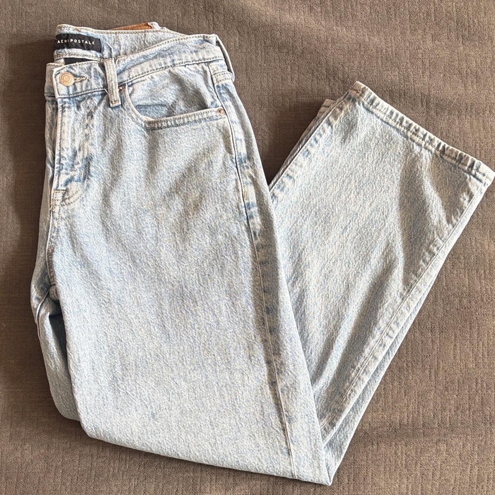 Aeropostale Light Blue Baggy Men Jeans